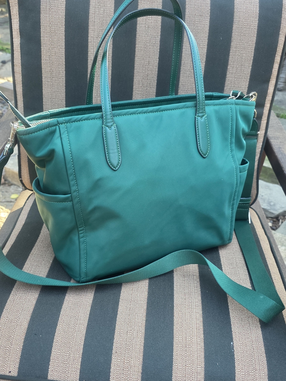 KATE SPADE New York Chelsea Deep Jade Medium Satchel TOTE - FLAWLESS - Picture 6 of 16